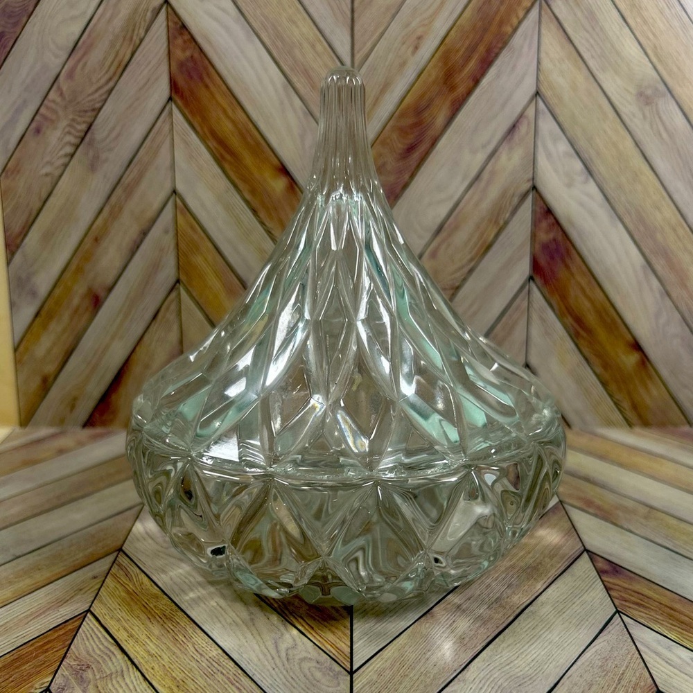 Hershey's Kisses Licensed Crystal Covered Candy Dish
